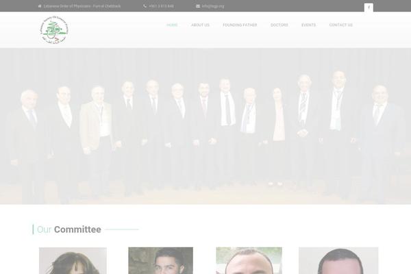 Lifeline theme site design template sample