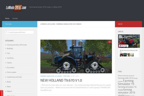 Site using Light plugin