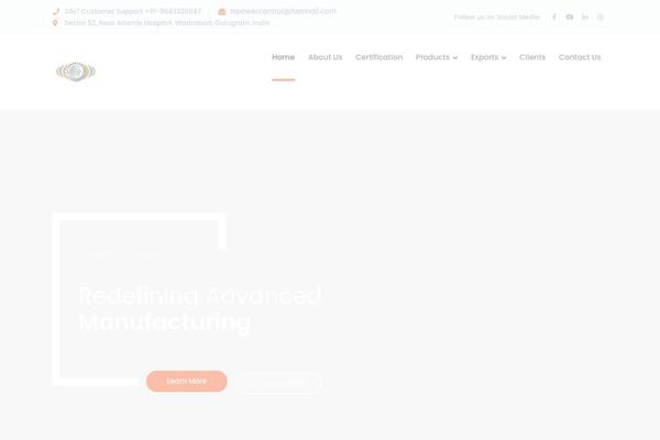 Bauer theme site design template sample