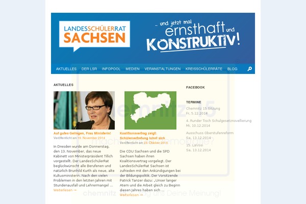 lsr-sachsen.de site used Bam-pro