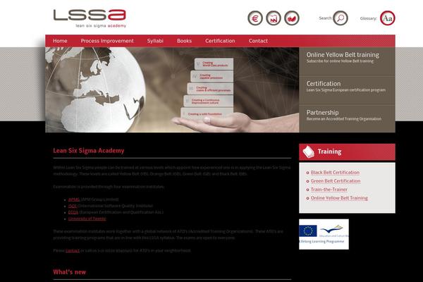 Standaard theme site design template sample