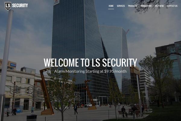 Ls theme site design template sample