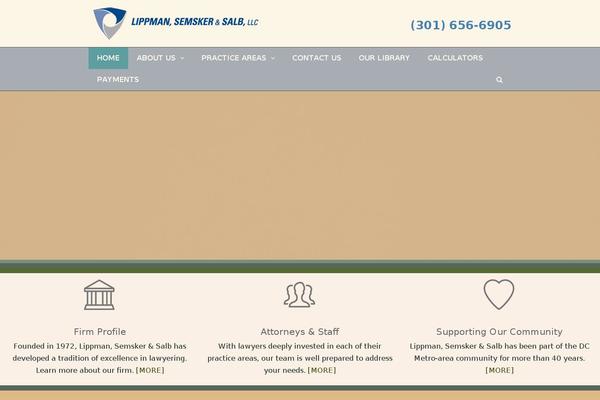 Site using Mobile Contact Bar plugin