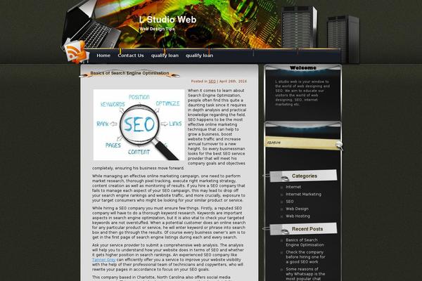lstudioweb.com site used Spiralling