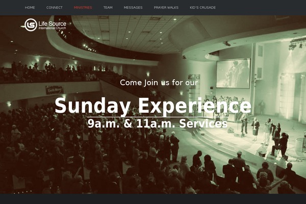 Dunamis theme site design template sample