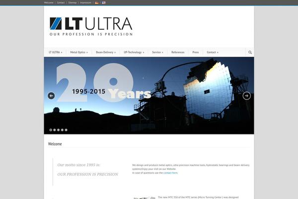 Modernize v3 theme site design template sample
