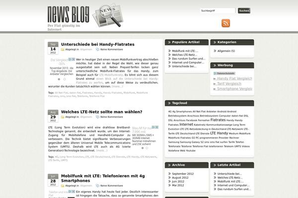 Libertarianrant theme site design template sample