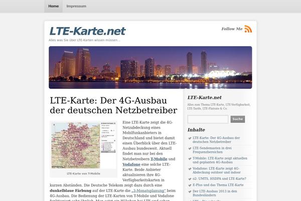 SmartOne theme site design template sample