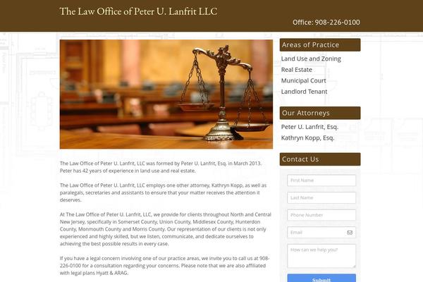 Headway theme site design template sample