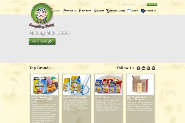 Undiscovered theme site design template sample
