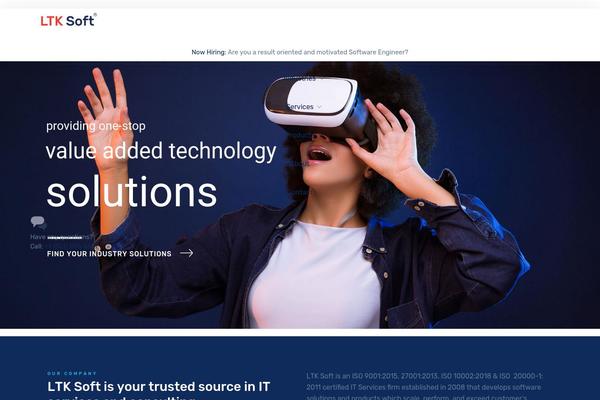 Nanosoft theme site design template sample