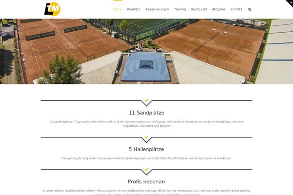 Site using Foodpress plugin