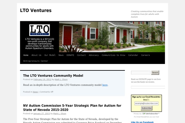 Site using Constant Contact WordPress Widget plugin