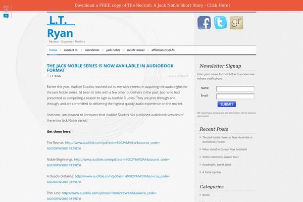 (in)SPYR theme site design template sample