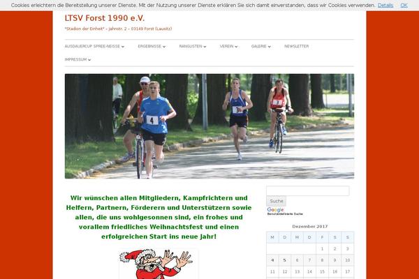Tiny Framework theme site design template sample