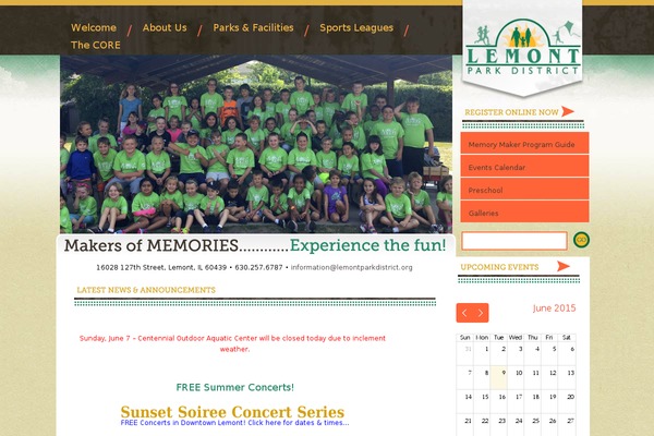 ltswordpress.com site used Lemont_parks