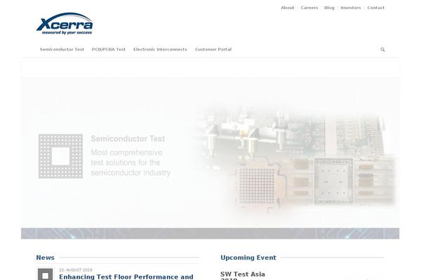 Enfold theme site design template sample