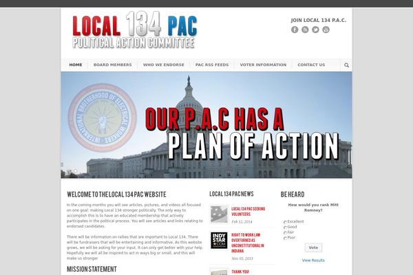 Modernize theme site design template sample