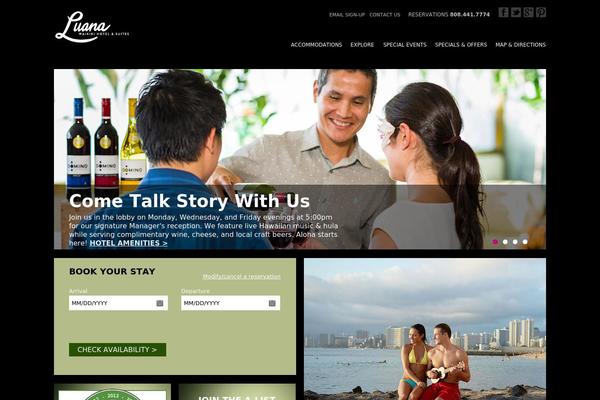luanawaikiki.com site used Aqua-v2