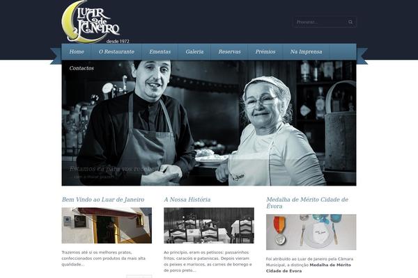 Gusteau theme site design template sample