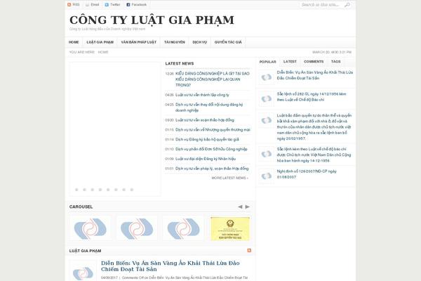 Site using Social Content Lockerz plugin