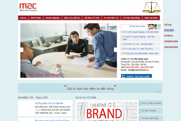 Site using Gdlr-lawyer plugin