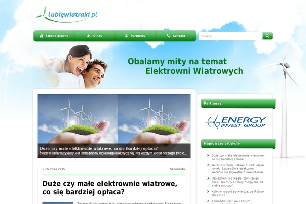 Site using WordPress Content Slide plugin