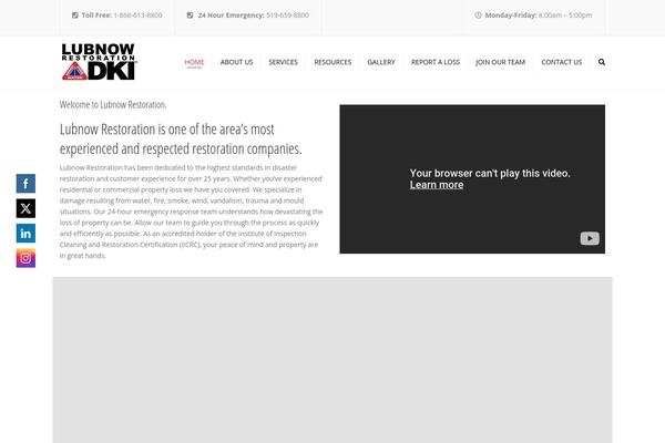 lubnow.com site used Lubnow-child