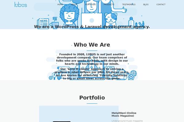 Site using Addons-for-visual-composer plugin