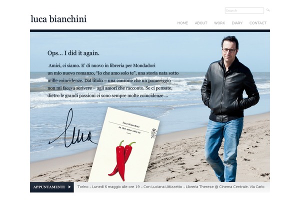 Life theme site design template sample
