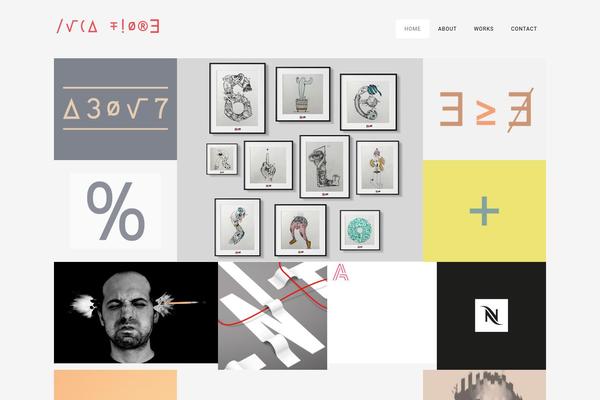 Buran theme site design template sample
