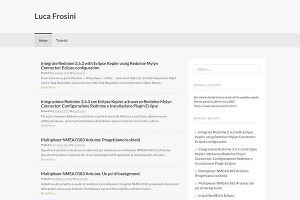 lucafrosini.it site used Coller
