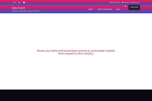 Site using Events-addon-for-elementor plugin