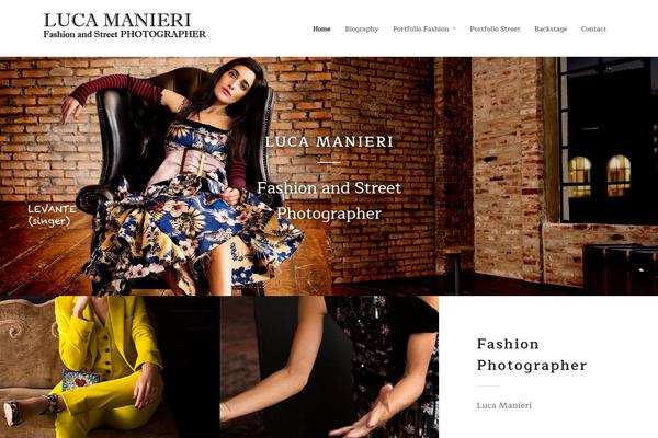 Grandphotography theme site design template sample