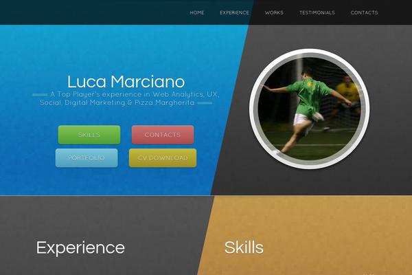 lucamarciano.it site used Chamfer
