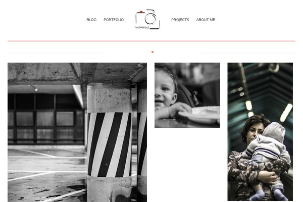 Tripod theme site design template sample