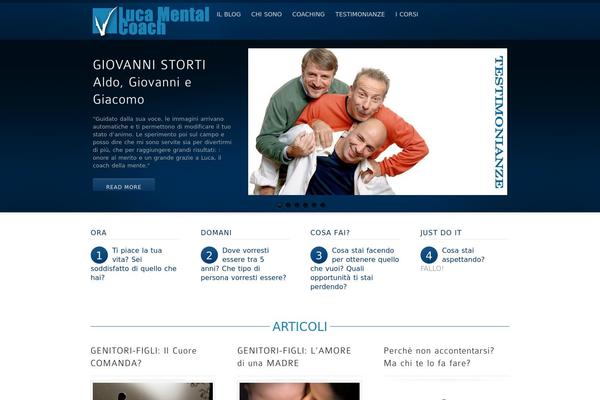 inFocus theme site design template sample