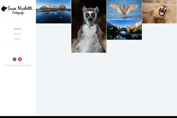 Oshine theme site design template sample