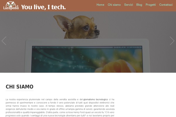 One Pager theme site design template sample