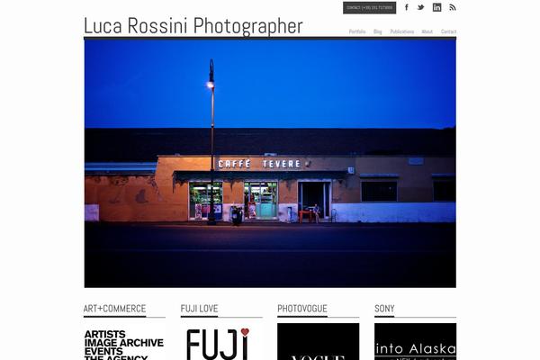 Albedo theme site design template sample