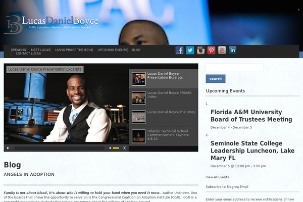 Salient theme site design template sample