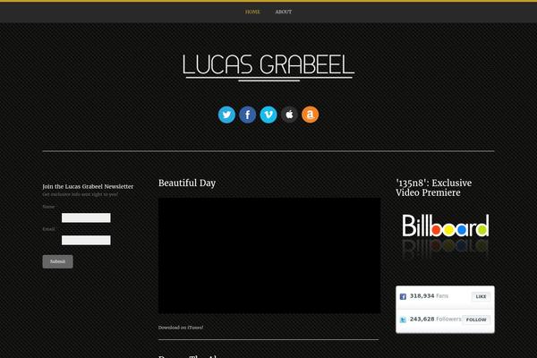 lucasgrabeel.com site used Simplestart