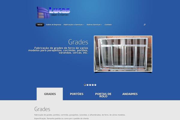 Nova theme site design template sample