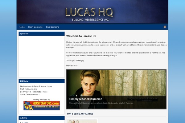 Light theme site design template sample