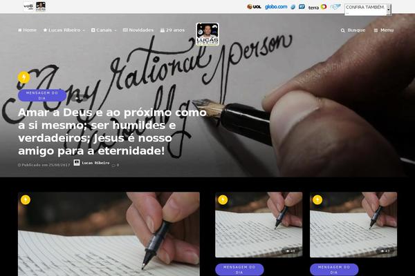 Site using Easy-liveblogs plugin