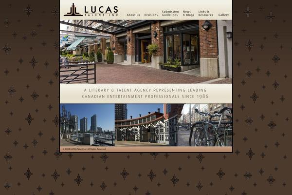 lucastalent.com site used Lucas