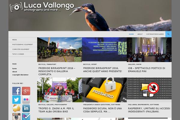Site using Flickr Badges Widget plugin