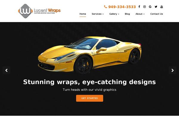 Site using TablePress plugin