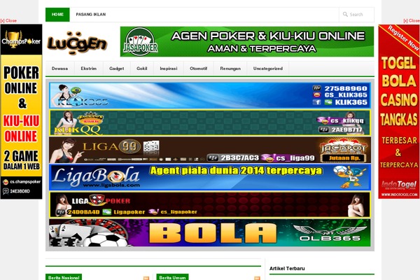 Newswire theme site design template sample