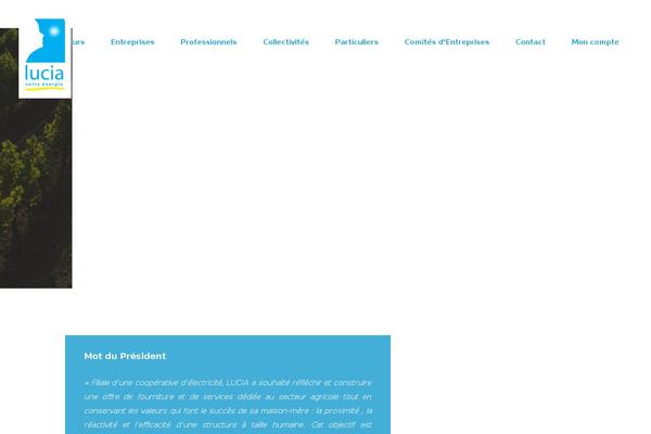 Impreza Child theme site design template sample